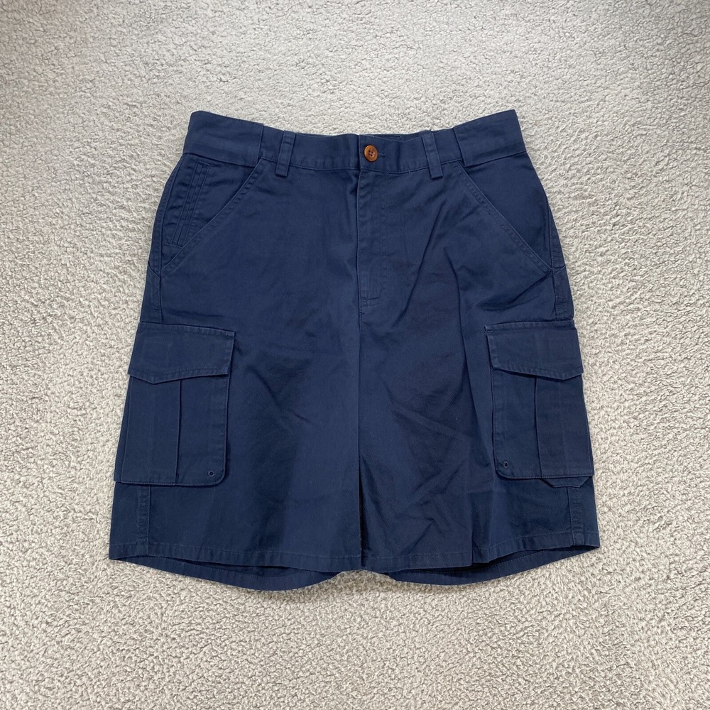 Filson Cargo Shorts Womens Size 6 Navy Blue Work Shorts 100% Cotton‎ Grunge
